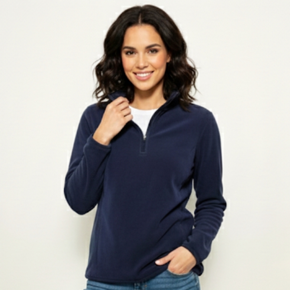 Tasc NWT Womens Stratford‎ Performance Pullover Sustainable Golf Gorpcore Blue M